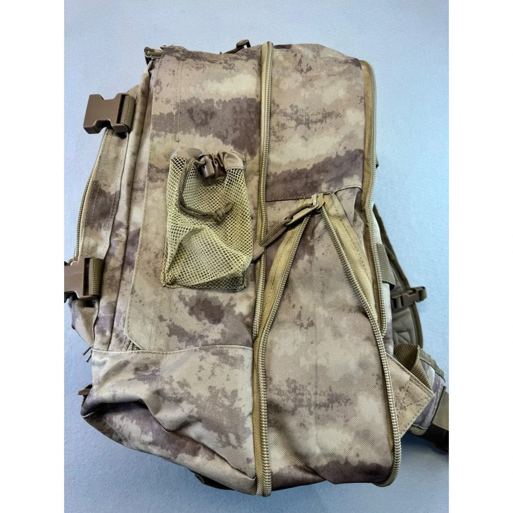 Tactical Backpack Digital Camo Desert Tan Military Style Rucksack